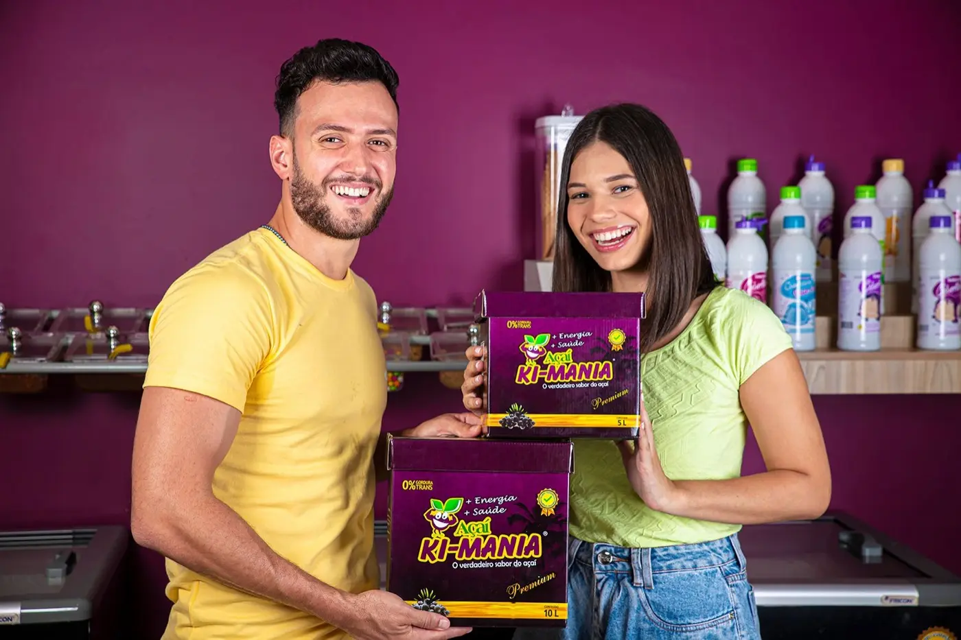 Rede Ki-Mania — parceiros e produtos